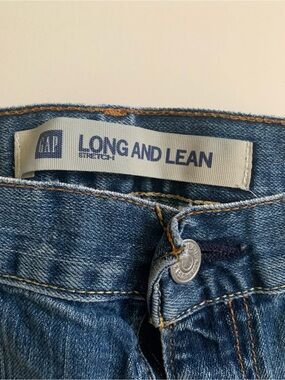 #6 GAP Long and Lean Stretch Jeans - Medium Blue Denim